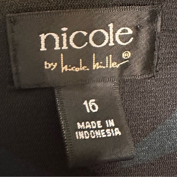 Nicole Miller Women’s Modern Retro MIDI Dress Size 16 Groovy! - Picture 3 of 4